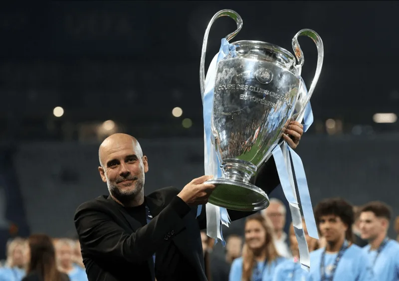 Đỉnh cao chói lọi của Pep cùng Man City với chức vô địch UEFA Champions League mùa giải 2022/2023.
