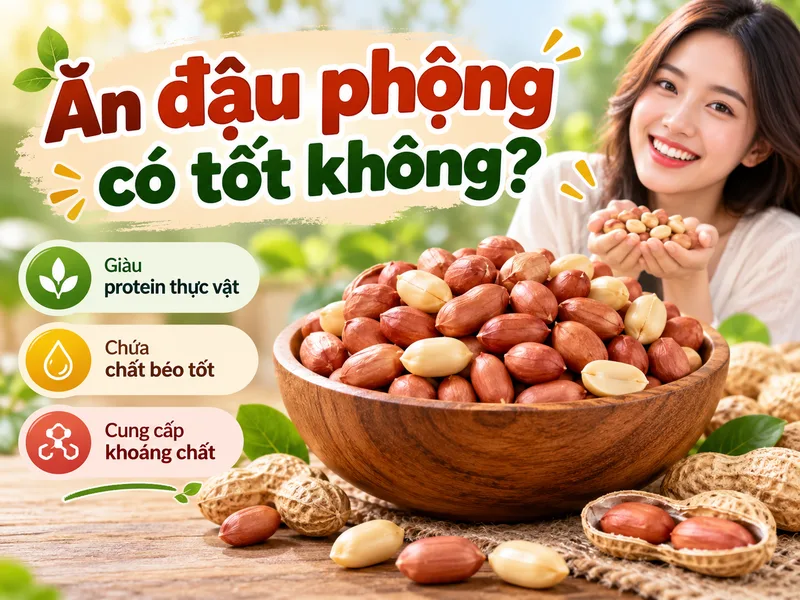 Đậu phộng là loại hạt giàu protein thực vật, chất béo tốt và nhiều khoáng chất cần thiết cho cơ thể khi sử dụng đúng cách.
