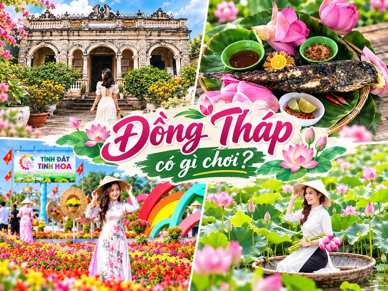 Những kinh nghiệm cần thiết giúp chuyến khám phá Đồng Tháp thuận lợi hơn
